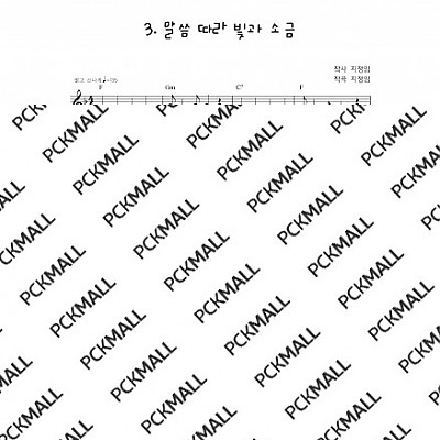 03. 말씀따라빛과소금